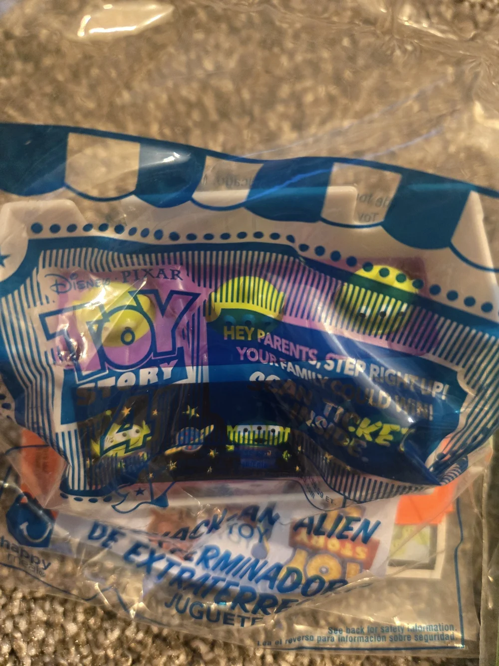 Toy Story 4 McDonald's Happy Meal Toys - Duke Caboom And Alien